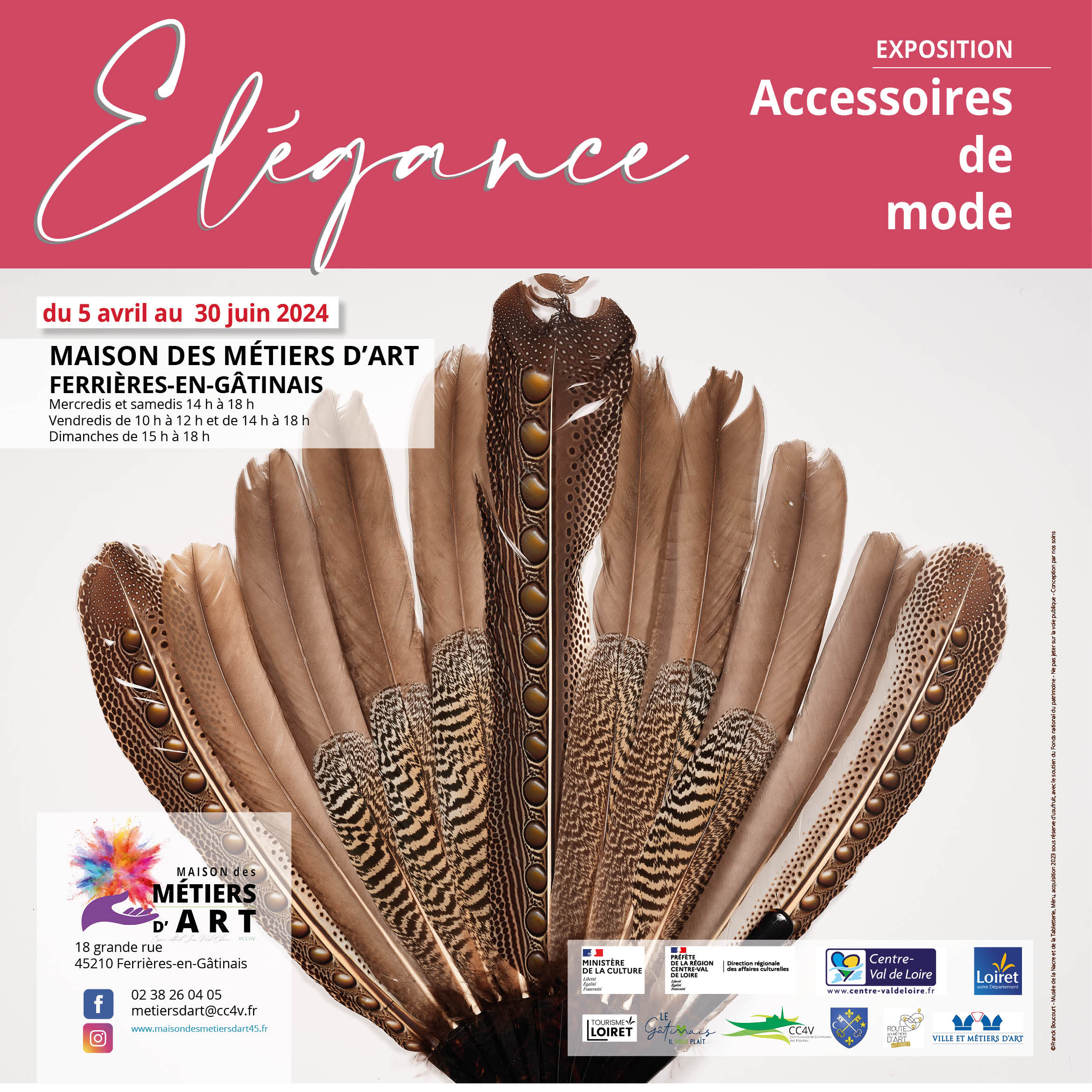 Exposition Élégance, les accessoires de mode – Du 5 avril au 30 juin