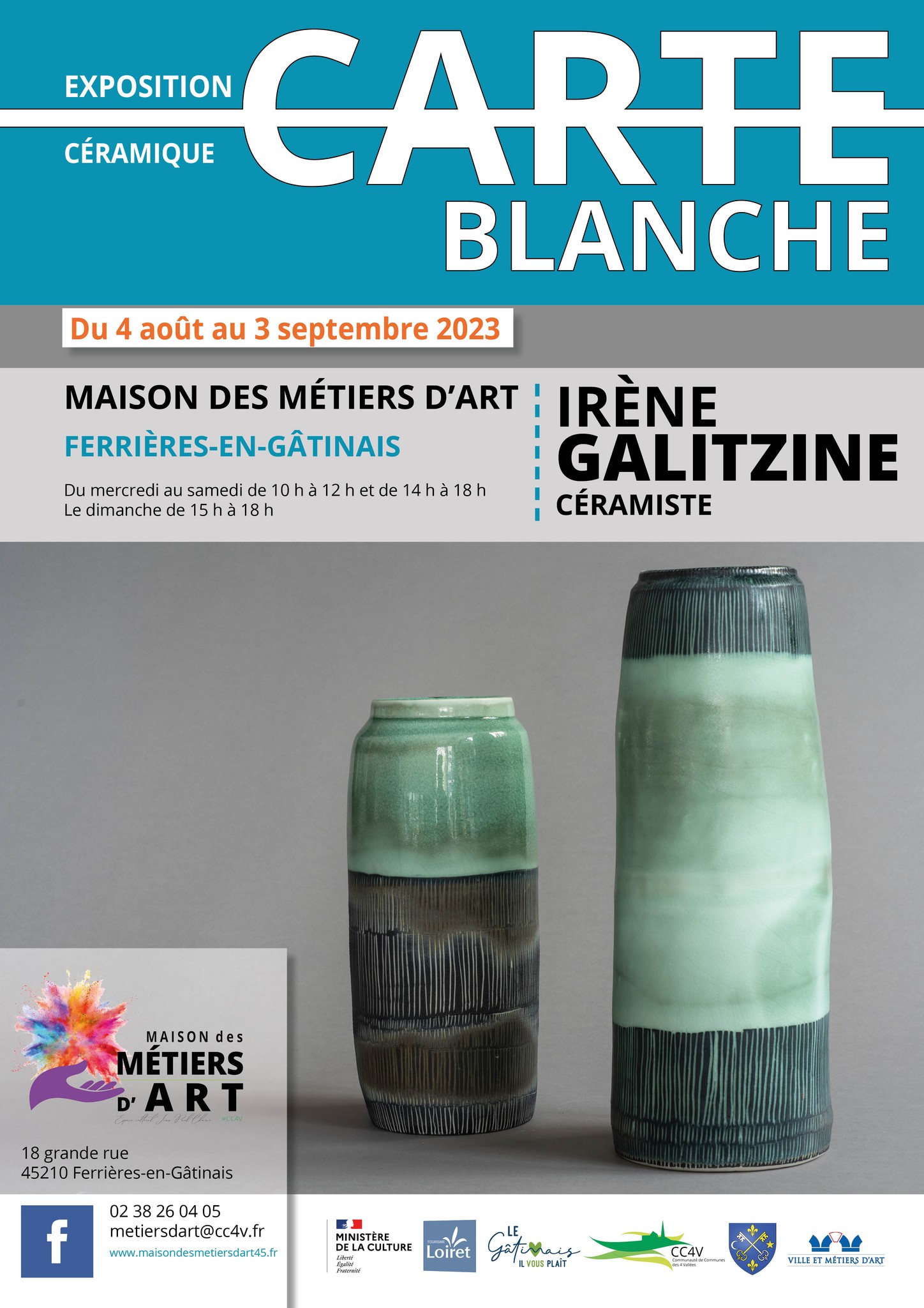 Exposition Carte Blanche Irène Galitzine