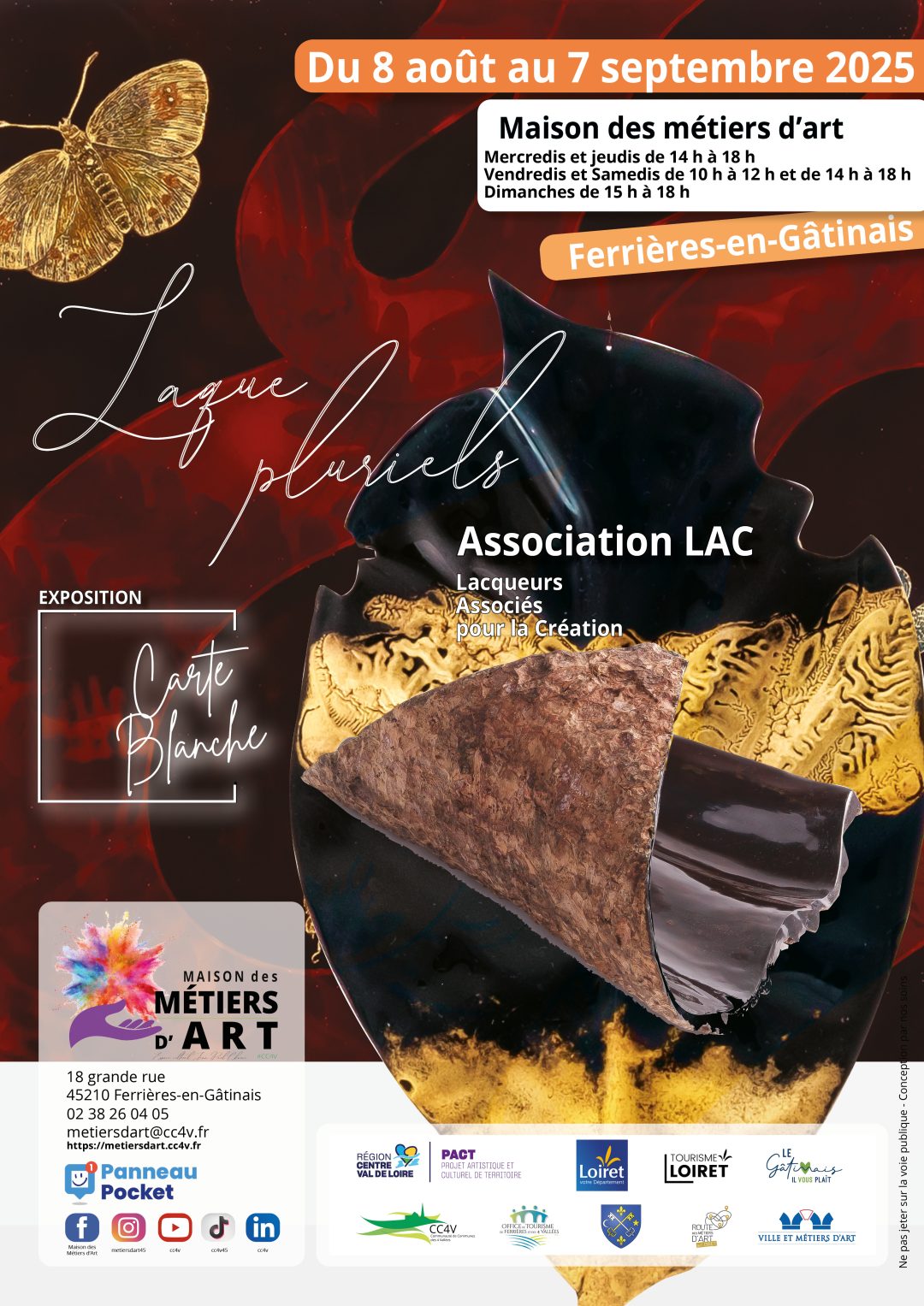 Exposition Carte Blanche « Laque Pluriels »